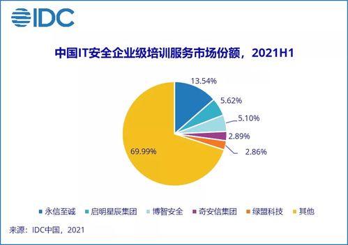 2021年上半年中國IT安全服務(wù)市場強(qiáng)勁增長，整體收入達(dá)11.1億美元